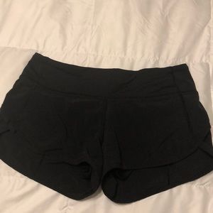 Lululemon black shorts